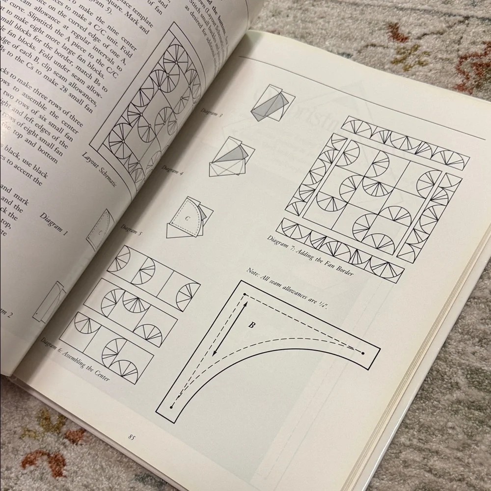 1989 Small Quilts Book by the Vanessa Ann Collection